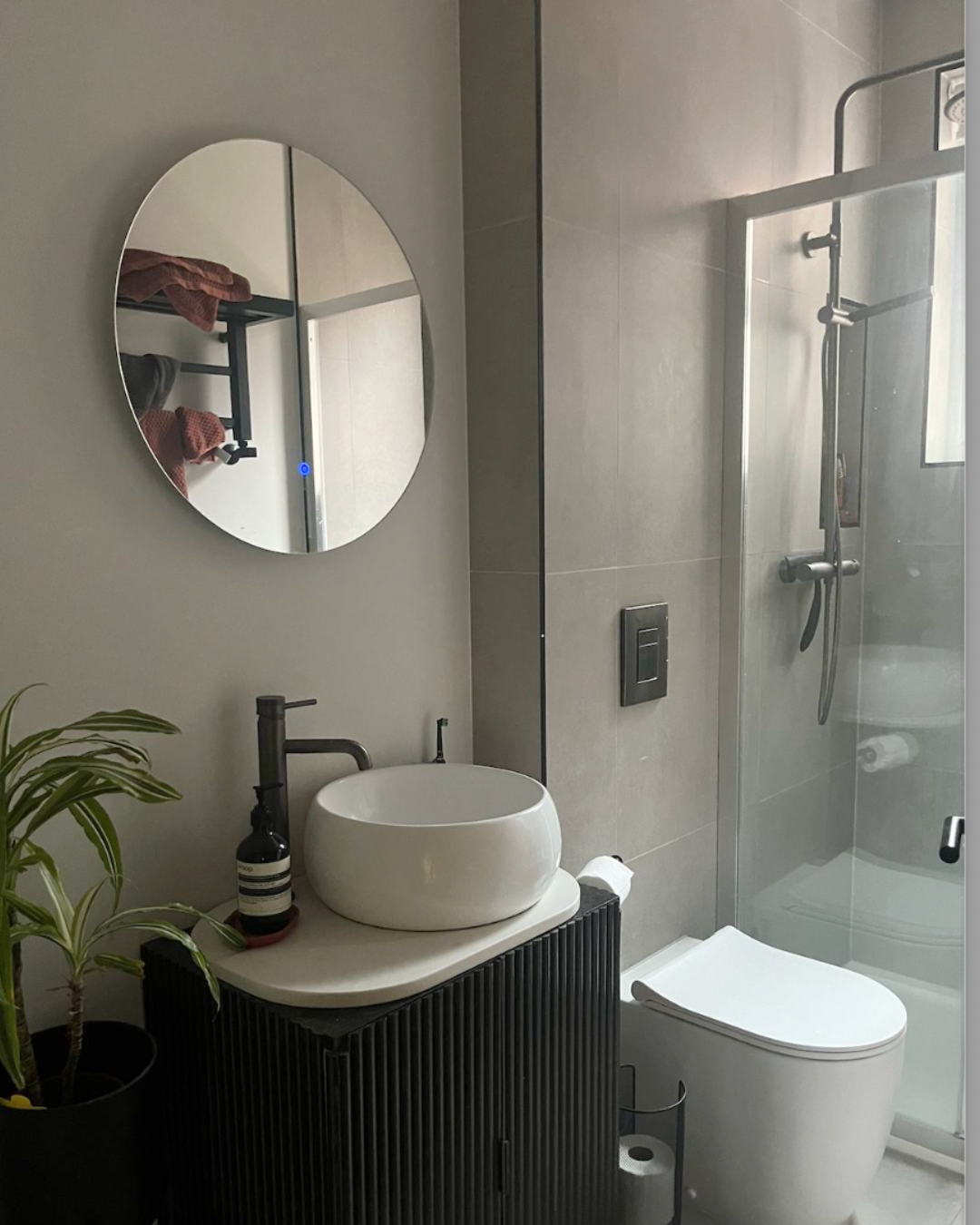 Bathroom after the renovation