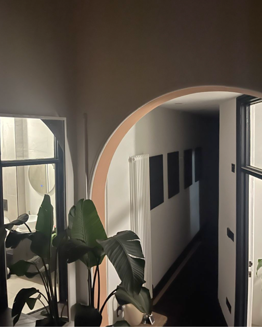 Archway & finishing details after the renovation
