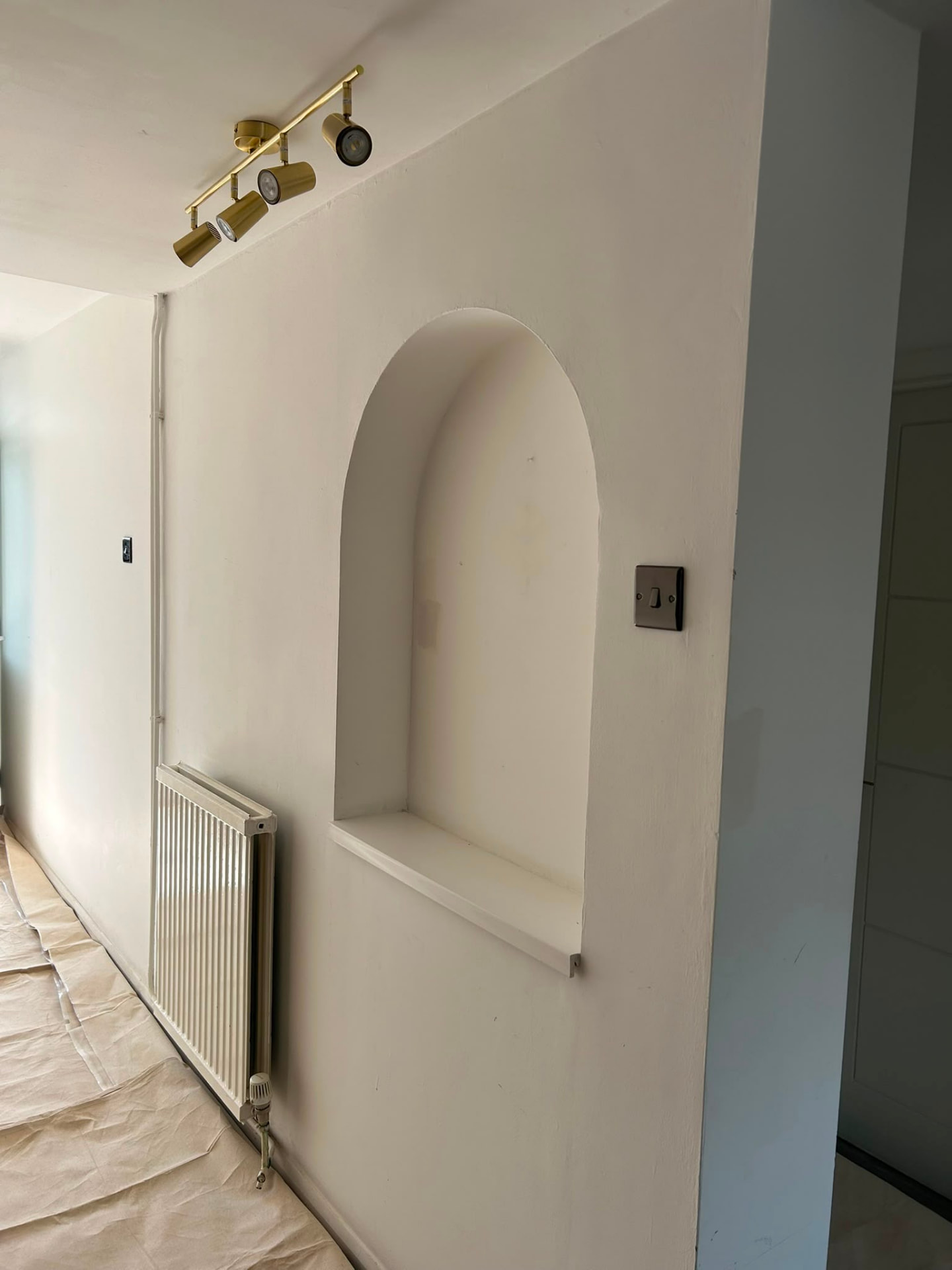 Kitchen during renovation — 1